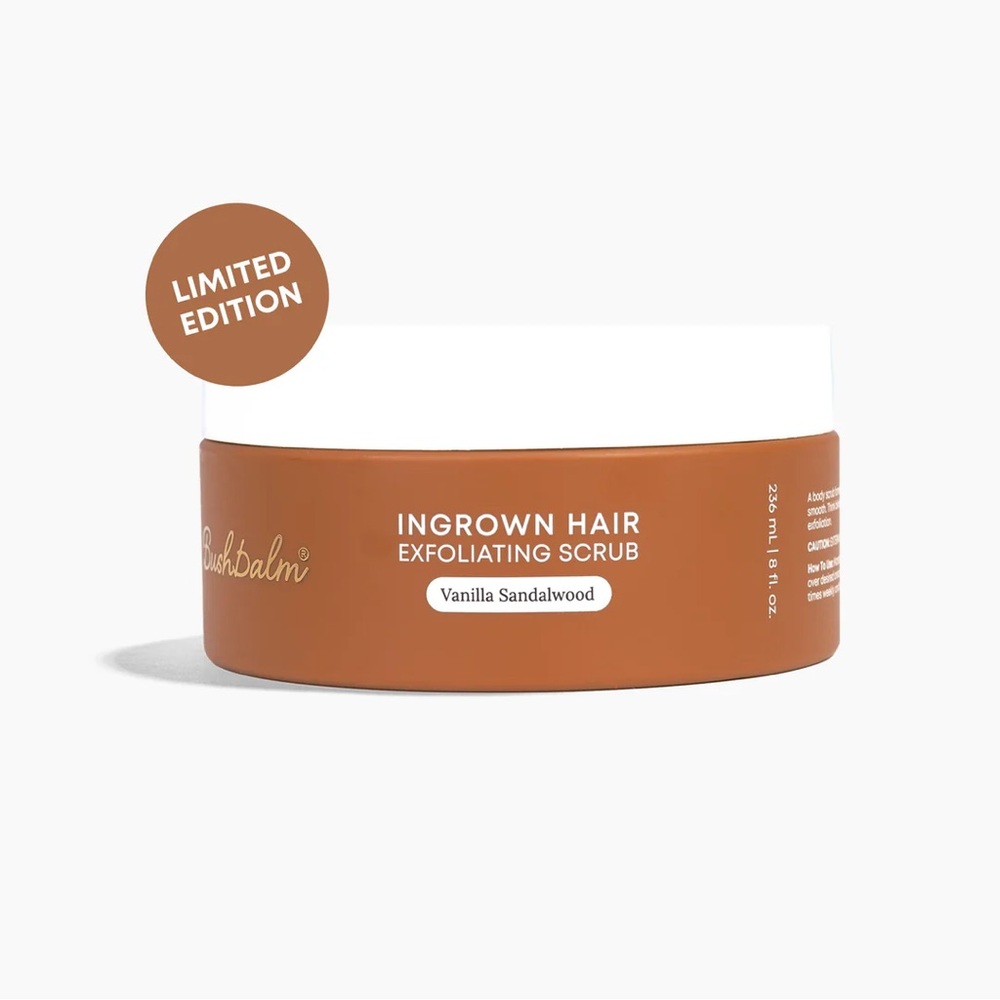 💕2 for $40 💕 Bushbalm - ingrown hair exfoliating scrub